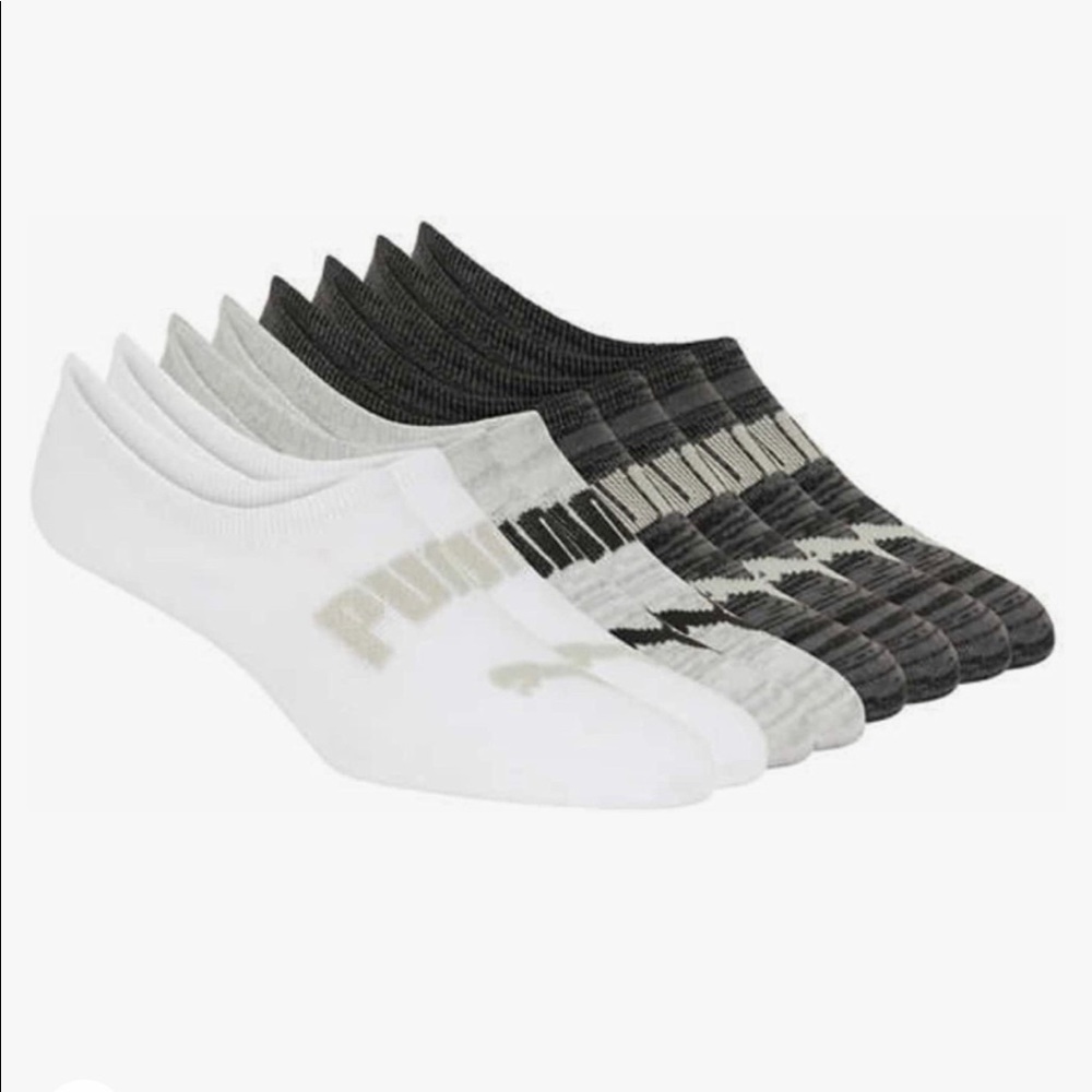Puma Women's No Show Sneaker Socks 8 Pack